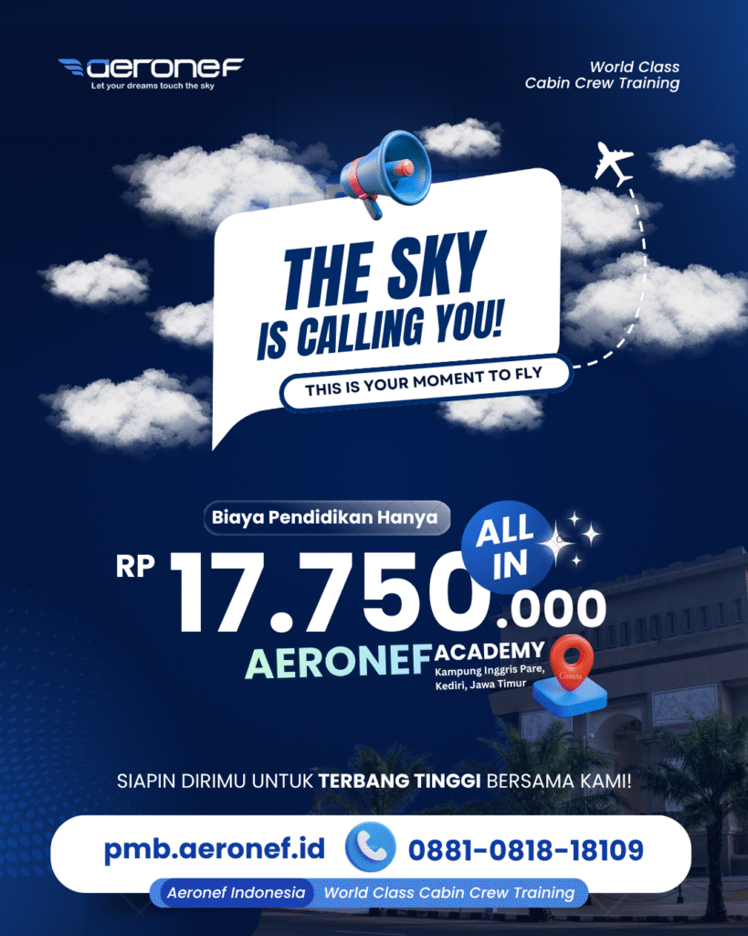 Biaya Sekolah Pramugari Terbaik Aeronef Termurah