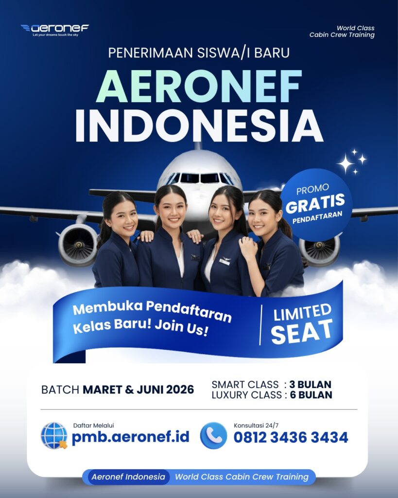 Cara Mendaftar Sekolah Pramugari di Indonesia