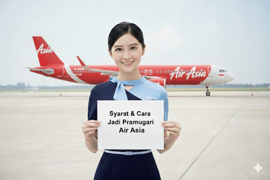 Syarat & Cara Jadi Pramugari Air Asia. Gambar Ilustrasi.