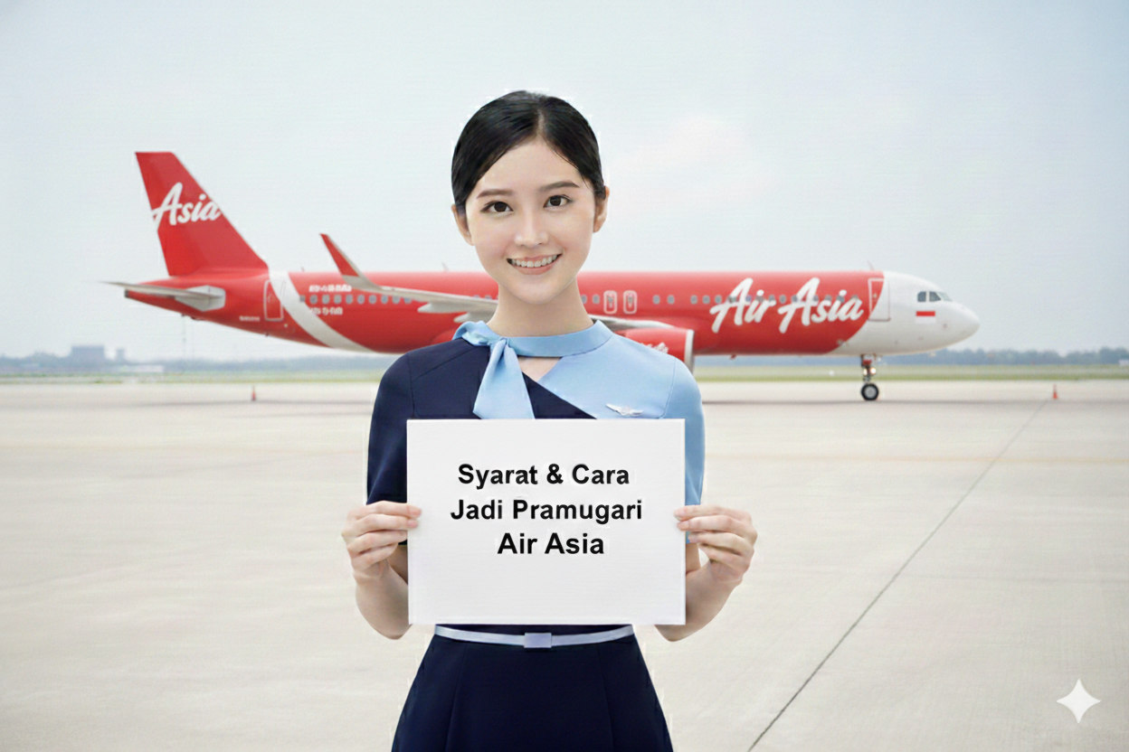 Syarat & Cara Jadi Pramugari Air Asia. Gambar Ilustrasi.