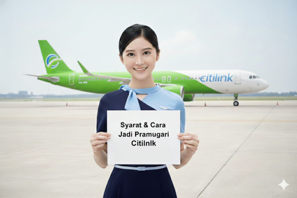 Syarat & Cara Jadi Pramugari Citilink. Gambar Ilustrasi.