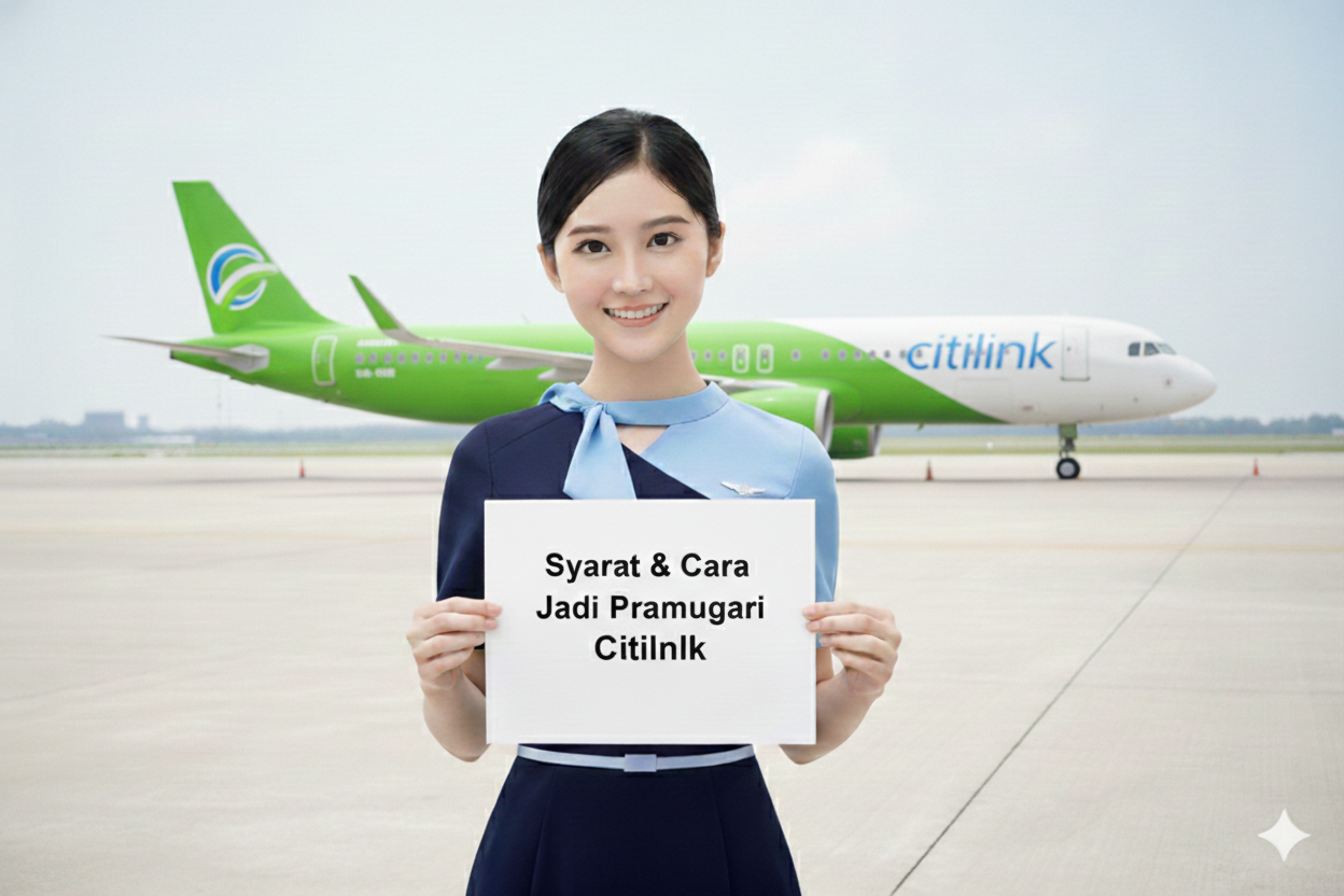Syarat & Cara Jadi Pramugari Citilink. Gambar Ilustrasi.