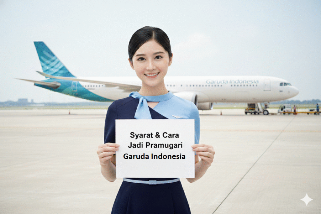 Syarat & Cara Jadi Pramugari Garuda Indonesia. Gambar Ilustrasi.
