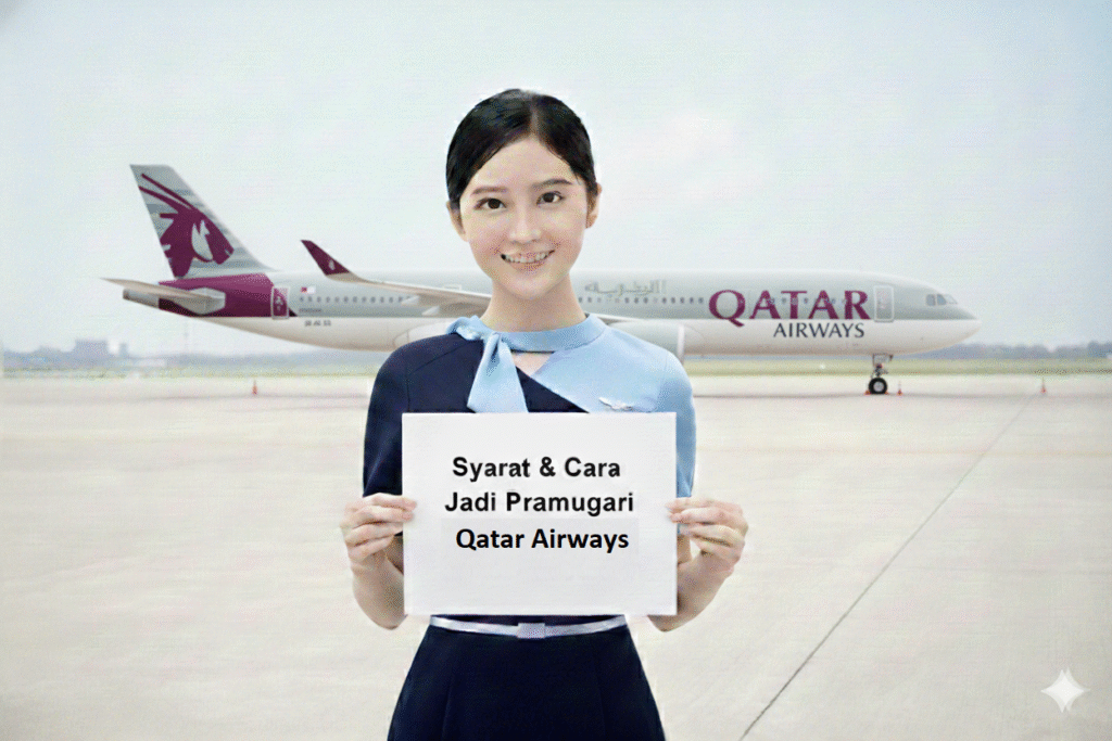 Syarat & Cara Jadi Pramugari QatarAirawys. Gambar Ilustrasi.