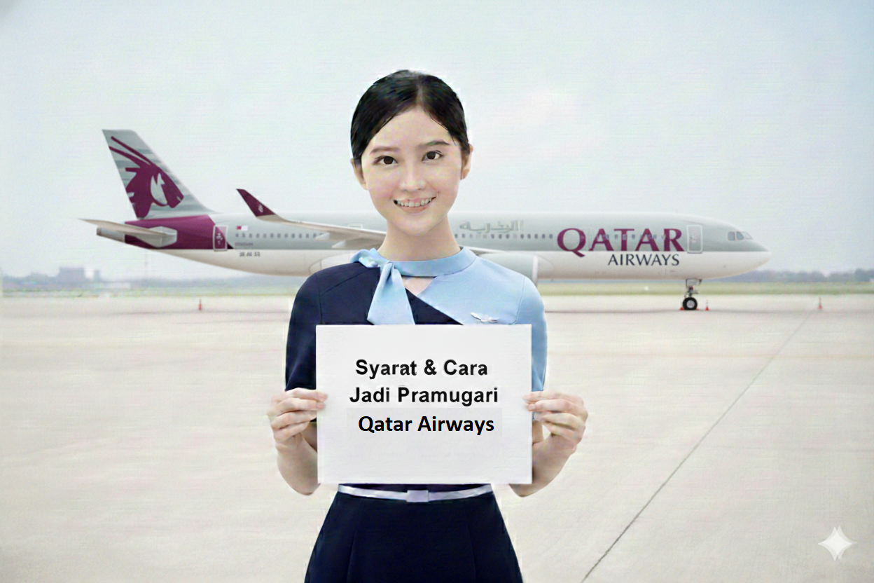 Syarat & Cara Jadi Pramugari QatarAirawys. Gambar Ilustrasi.